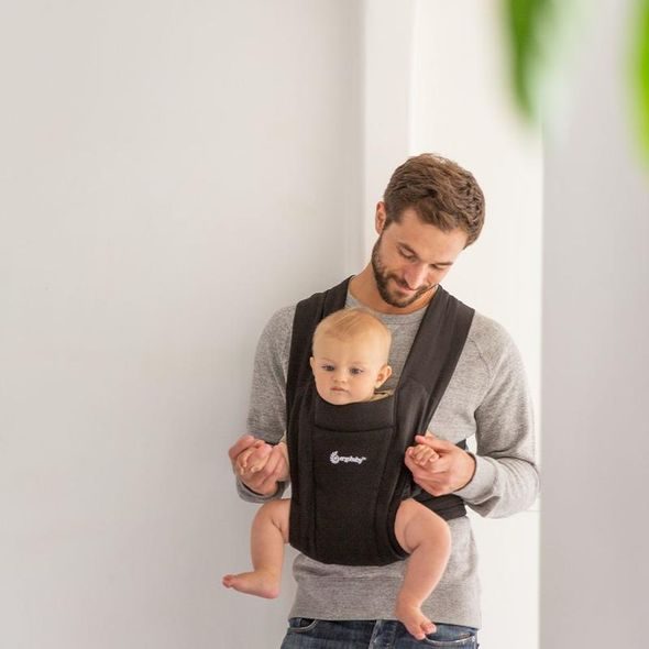 ERGOBABY EMBRACE SOFT KNIT PURE BLACK - ERGONOMICKÁ NOSÍTKA - NOŠENÍ & SPORT