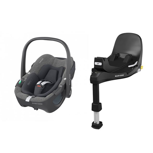 MAXI-COSI PEBBLE 360 AUTOSEDAČKA SELECT GREY + ZÁKLADNA FAMILYFIX 360 PRO - AUTOSEDAČKY 0-13KG - AUTOSEDAČKY A PŘÍSLUŠENSTVÍ