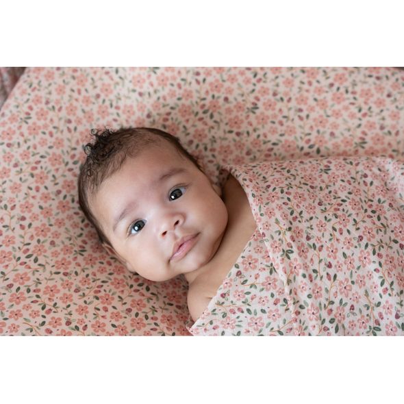 LITTLE DUTCH PLENY 70X70CM FAIRY FLORAL & BLOSSOM 2 KS - LÁTKOVÉ PLENY SKLÁDANÉ - PŘEBALOVÁNÍ