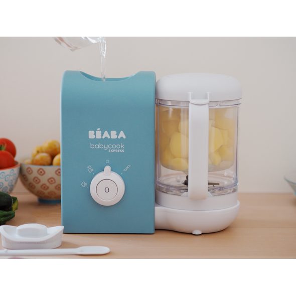 BEABA PARNÍ VAŘIČ + MIXÉR BABYCOOK EXPRESS BALTIC BLUE - KUCHYŇSKÉ PŘÍSTROJE - KRMENÍ