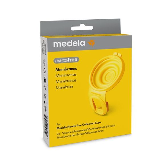 MEDELA 2X MEMBRÁNA HANDS-FREE - NÁHRADNÍ DÍLY K ODSÁVAČKÁM - KRMENÍ