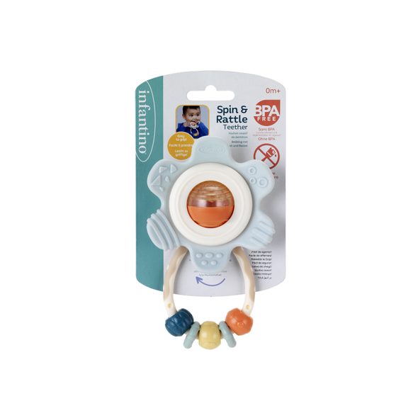 INFANTINO CHRASTÍTKO SPIN & RATTLE - CHRASTÍTKA - PRO DĚTI