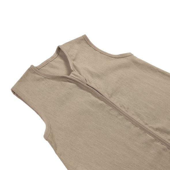 MEYCO LETNÍ LNĚNÝ JUMPER 104 - TAUPE - SPACÍ PYTLE - SPINKÁNÍ