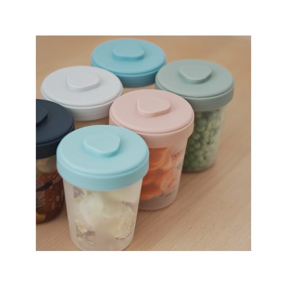 BEABA SADA KELÍMKŮ NA JÍDLO 6X 250ML - VÝHODNÉ SADY - KRMENÍ