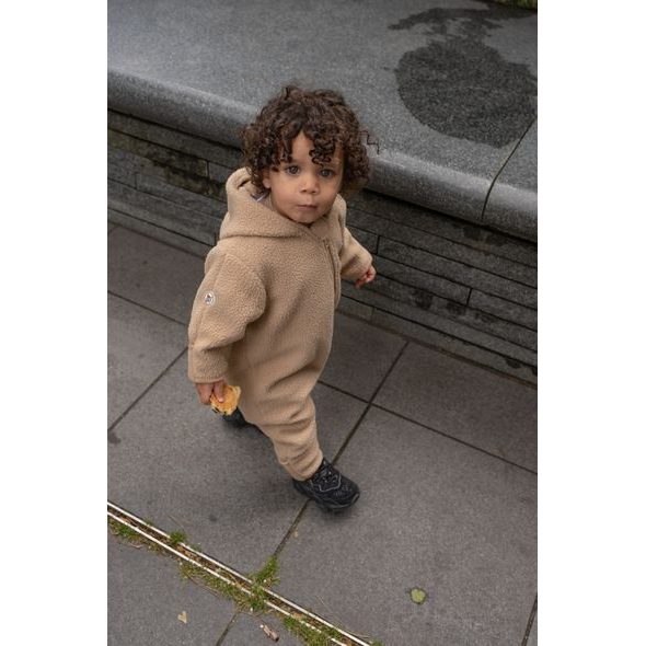 LODGER ZIMNÍ KOMBINÉZA TEDDY BEIGE 6 - 12 MĚSÍCŮ - ZIMNÍ KOMBINÉZY - PRO DĚTI