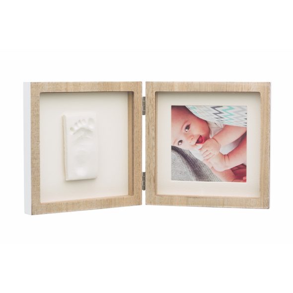 BABY ART SQUARE FRAME WOODEN - OTISKY A ALBA - PRE MAMIČKY