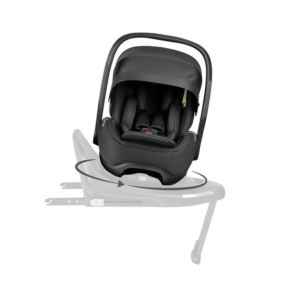KIKKABOO SET I-CLASS 360 I-SIZE AUTOSEDAČKA 40-87CM + AUTOSEDAČKA 40-105CM + ZÁKLADNA OTOČNÁ NOIR - AUTOSEDAČKY 0-13KG - AUTOSEDAČKY A PŘÍSLUŠENSTVÍ