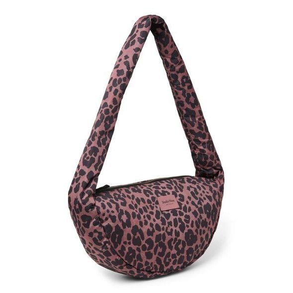 STUDIO NOOS PUFFY MINI CROSS BODY BAG RED LEOPARD - DOPLŇKY - PRO MAMINKY