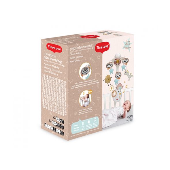 TINY LOVE HUDEBNÍ KOLOTOČ UNICORN WONDERLANDS - KOLOTOČE NA POSTÝLKU - PRO DĚTI