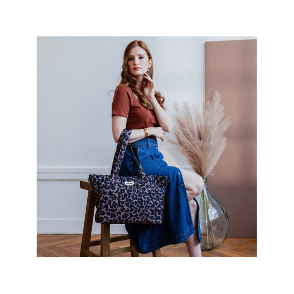 BEABA PŘEBALOVACÍ TAŠKA MADRID LEOPARD - PŘEBALOVACÍ TAŠKY - KOČÁRKY A PŘÍSLUŠENSTVÍ