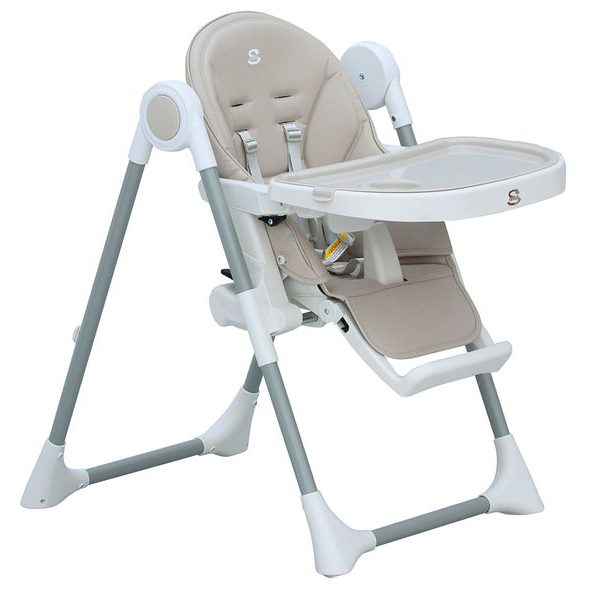 SCARLETT JÍDELNÍ ŽIDLIČKA ROSA BÉŽOVÁ - JÍDELNÍ ŽIDLIČKY PLASTOVÉ - KRMENÍ