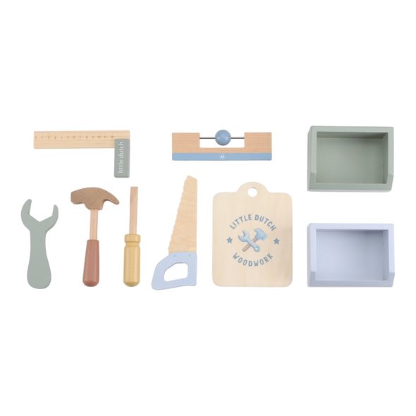 LITTLE DUTCH PONK DŘEVĚNÝ BLUE - LITTLE DUTCH - PRO DĚTI