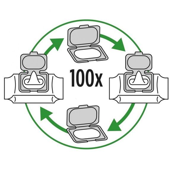 DOOKY UZÁVĚR NA VLHČENÉ UBROUSKY GREY CARD 1KS - POUZDRA NA UBROUSKY - PŘEBALOVÁNÍ