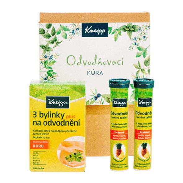 KNEIPP DÁRKOVÁ SADA ODVODŇOVACÍ KÚRA - KOSMETIKA PRO CELOU RODINU - PRO MAMINKY