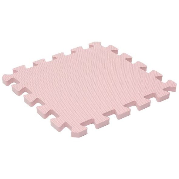 RIALTO BABY HRACÍ PODLOŽKA PUZZLE LIGHT PINK 120X120CM - HRACÍ PODLOŽKY NA ZEM - SPINKÁNÍ