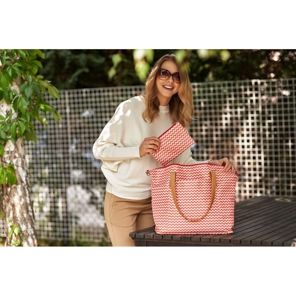 CANPOL BABIES PŘEBALOVACÍ TAŠKA NA KOČÁREK PRO MAMINKY ČERVENÁ - PŘEBALOVACÍ TAŠKY - KOČÁRKY A PŘÍSLUŠENSTVÍ