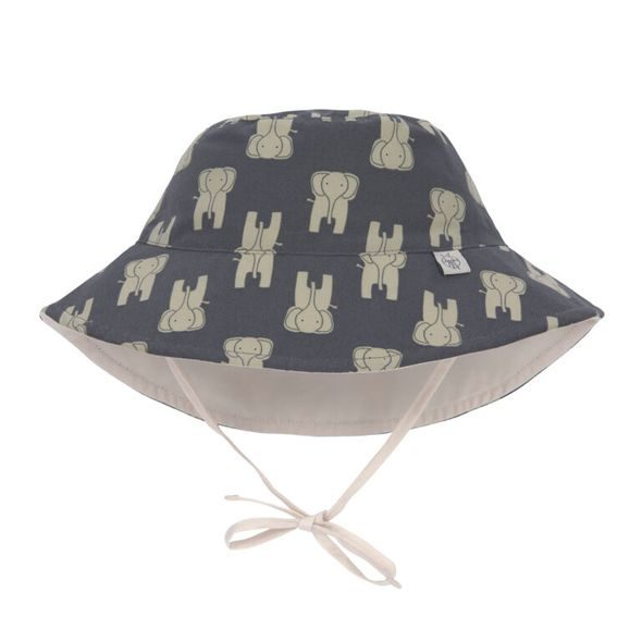 LÄSSIG SPLASH SUN PROTECTION BUCKET HAT ELEPHANT DARK GREY 19-36M - UV OBLEČENÍ - PRO DĚTI