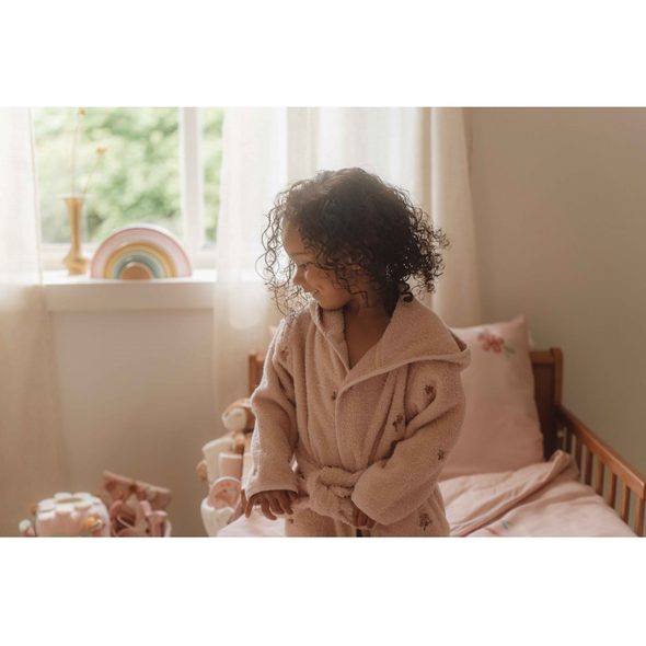 LITTLE DUTCH ŽUPAN FROTÉ FAIRY BLOSSOM VEL. 74/80 - OSUŠKY A DĚTSKÉ ŽUPANY - KOUPÁNÍ A ZDRAVÍ