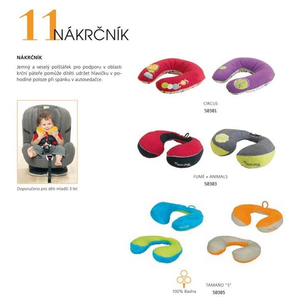 JANÉ KIDS ZONE NÁKRČNÍK DO AUTOSEDAČKY ERGONOMICKÝ - AUTODOPLŇKY RŮZNÉ - AUTOSEDAČKY A PŘÍSLUŠENSTVÍ
