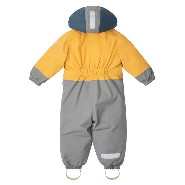 LEOKID ZIMNÍ KOMBINÉZA COLOR BLOCK YELLOW MELLOW - ZIMNÍ KOMBINÉZY - PRO DĚTI