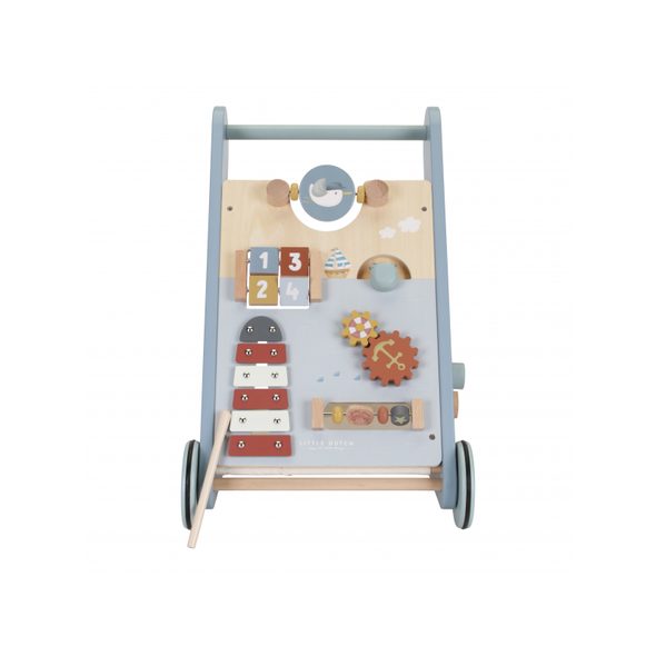 LITTLE DUTCH CHODÍTKO S AKTIVITAMI DŘEVĚNÉ NÁMOŘNICKÝ ZÁLIV - CHODÍTKA - PRO DĚTI