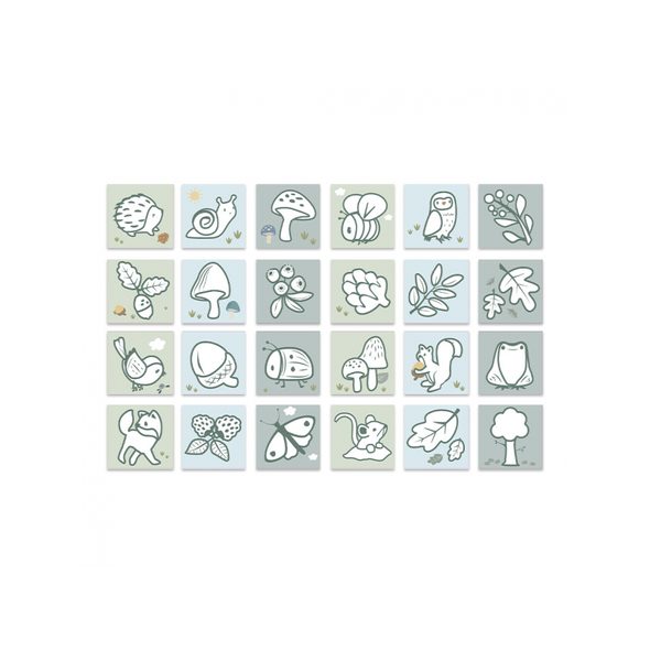 LITTLE DUTCH OMALOVÁNKY FOREST FRIENDS - VÝTVARNÉ POMŮCKY A HRAČKY - PRO DĚTI