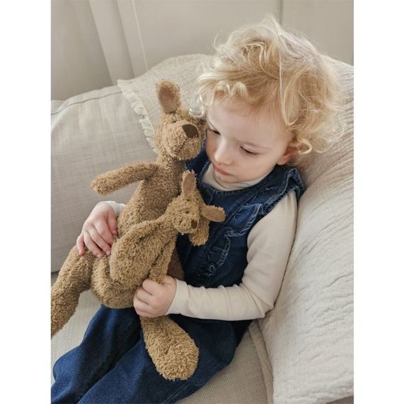 HAPPY HORSE HAPPY HORSE | PŘÍTULKA KLOKAN KICK VELIKOST: 22 CM - USÍNÁČCI MAZLÍCÍ - PRO DĚTI