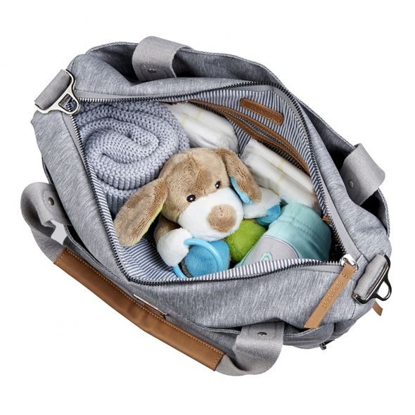 BABABING ROMA 2 PŘEBALOVACÍ TAŠKA, GREY - PŘEBALOVACÍ TAŠKY - KOČÁRKY A PŘÍSLUŠENSTVÍ