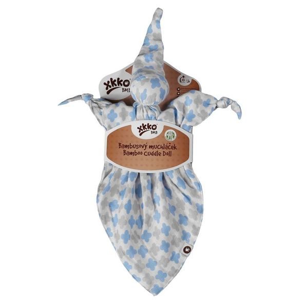 KIKKO XKKO BMB BAMBUSOVÝ MUCHLÁČEK BABY BLUE CROSS - USÍNÁČCI MAZLÍCÍ - PRO DĚTI