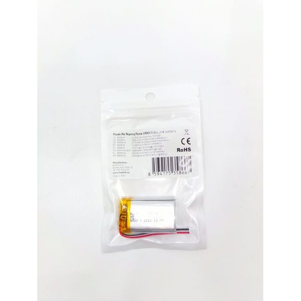 TRUELIFE NANNYTONE VM3 BATERIE DĚTSKÉ JEDNOTKY - ELEKTRONICKÉ CHŮVIČKY - SPINKÁNÍ