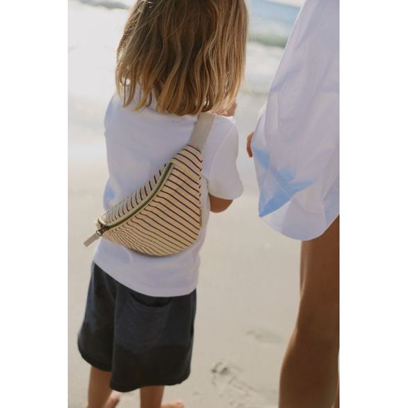STUDIO NOOS POPLIN MINI FANNY KABELKA BUTTER YELLOW STRIPED - DOPLŇKY - PRO MAMINKY