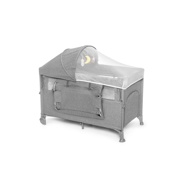 KIDNORT CESTOVNÍ POSTÝLKA KIDNORT STUGAN SVĚTLE ŠEDÁ - CESTOVNÍ POSTÝLKY - SPINKÁNÍ