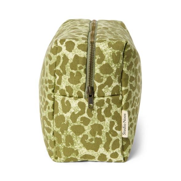 STUDIO NOOS COTTON TOALETNÍ TAŠTIČKA GREEN LEOPARD - DOPLŇKY - PRO MAMINKY