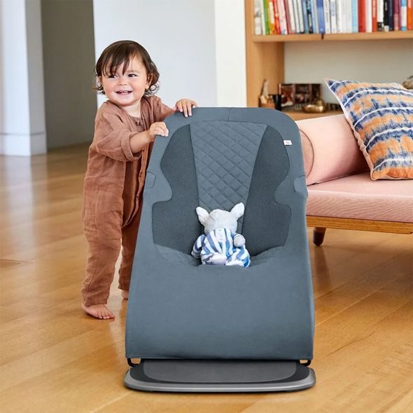 ERGOBABY ERGOBABY L EVOLVE LEHÁTKO - OXFORD BLUE - LEHÁTKA A HOUPADLA - SPINKÁNÍ