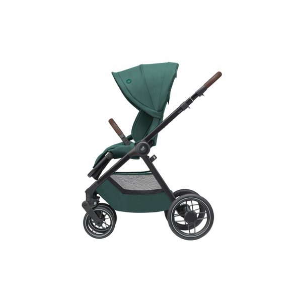 MAXI-COSI OXFORD KOČÁREK ESSENTIAL GREEN + KORBIČKA SENSE TWILLIC GREEN - DVOJKOMBINACE - KOČÁRKY A PŘÍSLUŠENSTVÍ