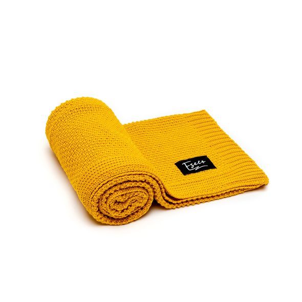 ESECO PLETENÁ DEKA 80X100CM - DĚTSKÉ DEKY PRO MIMINKA - SPINKÁNÍ
