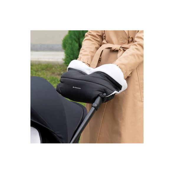 KIKKABOO RUKAVICE NA KOČÁREK CLASSIC BEIGE 2024 - RUKÁVNÍKY NA KOČÁREK - KOČÁRKY A PŘÍSLUŠENSTVÍ