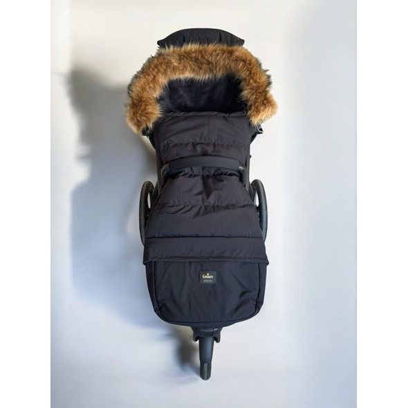 EMITEX FUSAK COMBI SOFT WILD BLACK - FUSAKY DO KOČÁRKU - KOČÁRKY A PŘÍSLUŠENSTVÍ