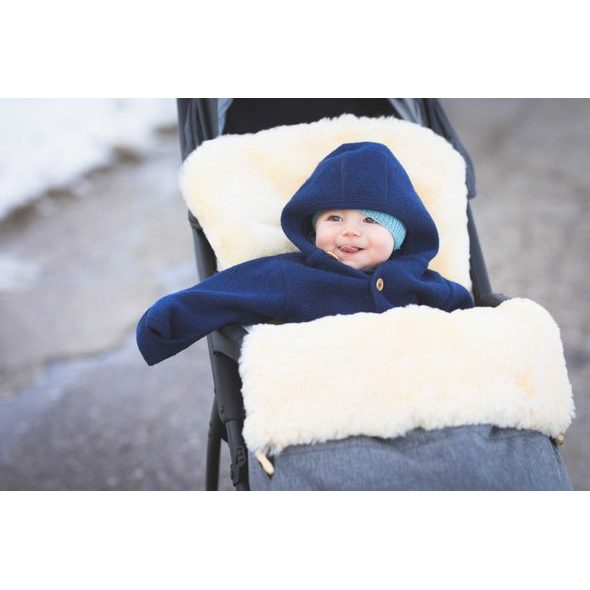 FILLIKID FUSAK ZIMNÍ Z JEHNĚČÍ KOŽEŠINY BERNINA BLACK - FUSAKY DO KOČÁRKU - KOČÁRKY A PŘÍSLUŠENSTVÍ