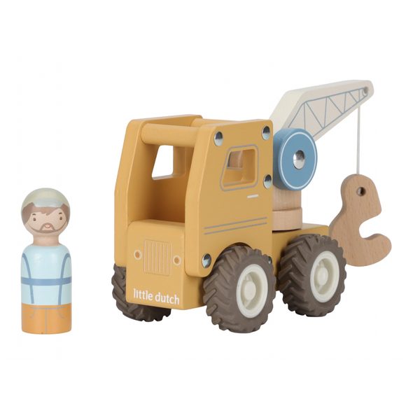 LITTLE DUTCH AUTOJEŘÁB DŘEVĚNÝ - LITTLE DUTCH - PRO DĚTI