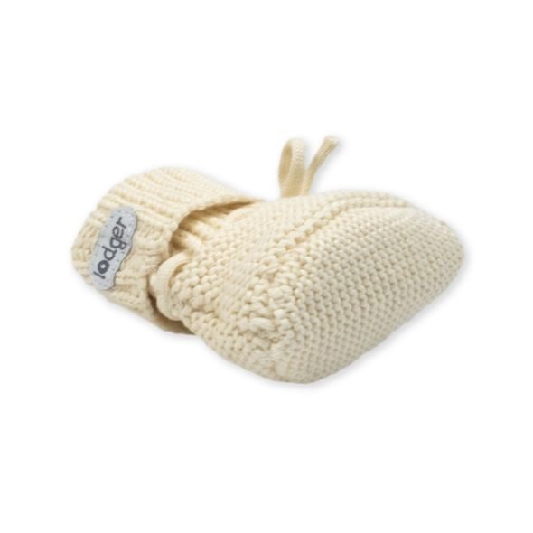 LODGER SLIPPER KNIT BUTTER 0 - 6 MĚSÍCŮ - KOJENECKÉ CAPÁČKY - PRO DĚTI