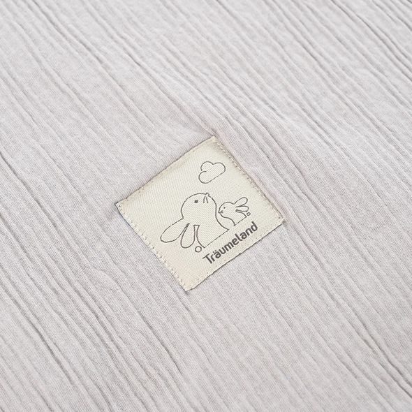 TRÄUMELAND DEKA SIGNATURE 75 X 100 CM HELLGRAU - DĚTSKÉ DEKY PRO MIMINKA - SPINKÁNÍ