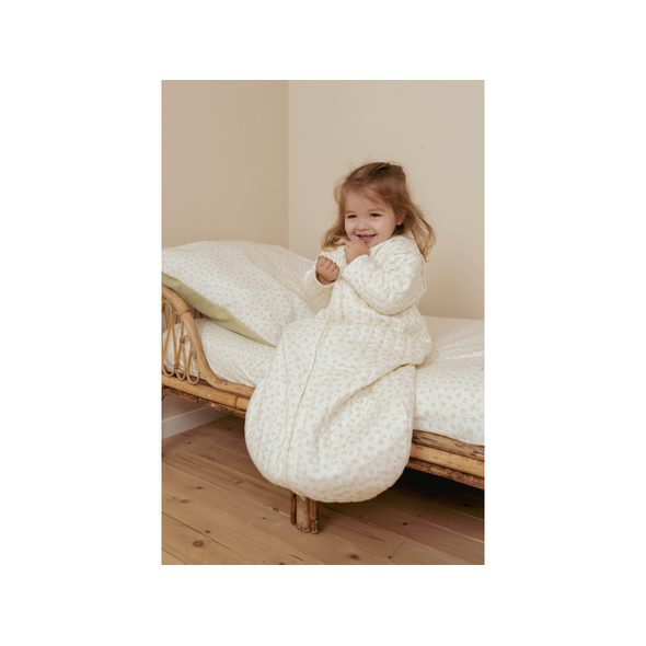 LITTLE DUTCH SPACÍ PYTEL S ODDĚLITELNÝMI RUKÁVY 110 CM BLUEBERRY LEAVES - SPACÍ PYTLE - SPINKÁNÍ