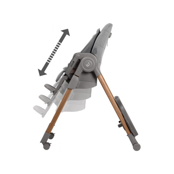 MAXI-COSI MINLA PLUS ŽIDLIČKA ROSTOUCÍ ELEGANCE GRAPHITE - JÍDELNÍ ŽIDLIČKY PLASTOVÉ - KRMENÍ