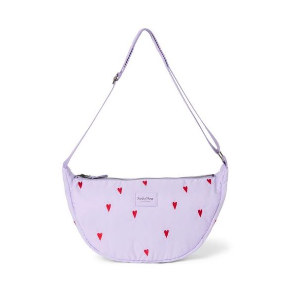 STUDIO NOOS PUFFY ADULT FANNY KABELKA PURPLE HEARTS - ORGANIZÉRY A KOŠÍKY - KOČÁRKY A PŘÍSLUŠENSTVÍ