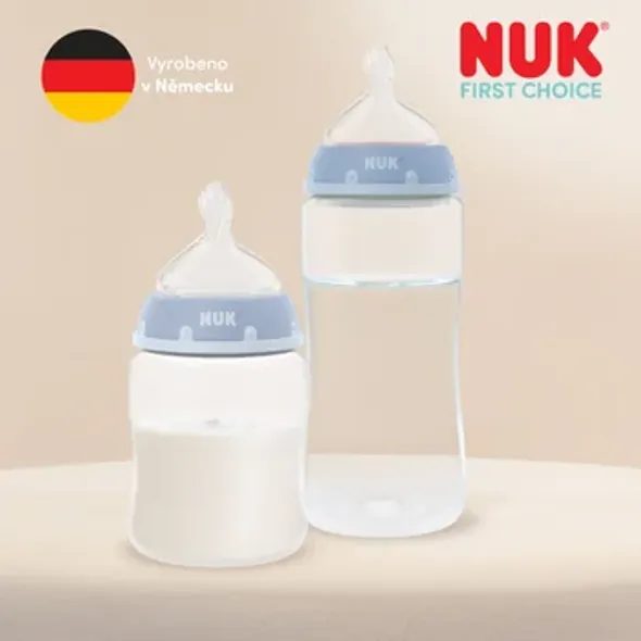 NUK LÁHEV FIRST CHOICE WHALE 150ML 0+M - KOJENECKÉ LAHVE - KRMENÍ