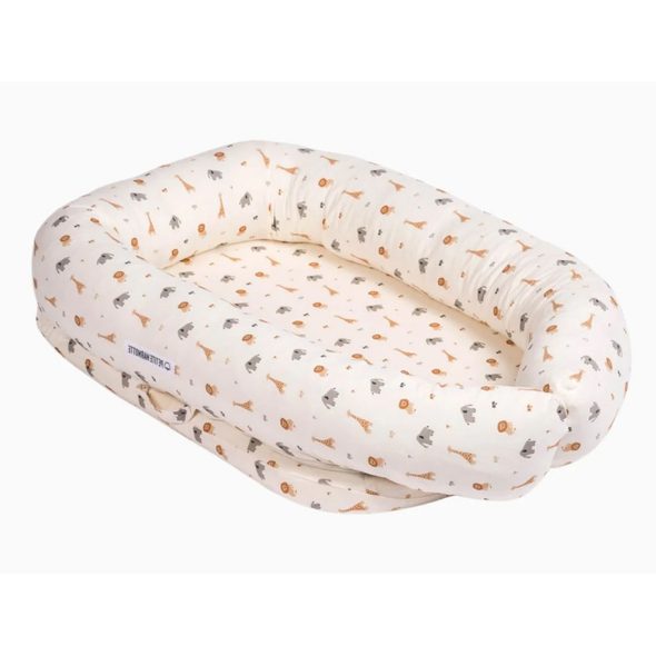 ECUS KIDS DĚTSKÁ MATRACE HNÍZDO 89X58 CM CARE SAFARI - MATRACE DO POSTÝLKY - SPINKÁNÍ