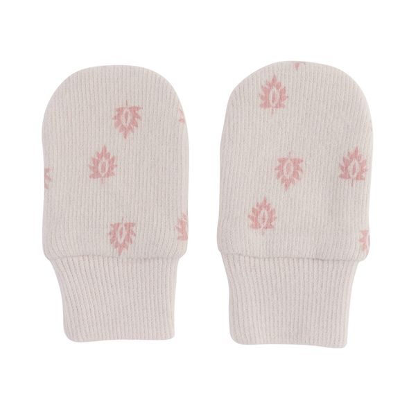 LODGER MITTENS PRINT RIB TAN - RUKAVIČKY, ŠÁTKY, NÁKRČNÍKY - PRO DĚTI