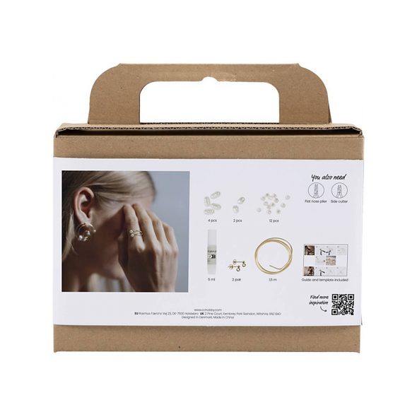 CREATIV COMPANY KREATIVNÍ SADA MINI CRAFT KIT JEWELLERY WIRE EARRINGS - VÝTVARNÉ POMŮCKY A HRAČKY - PRO DĚTI