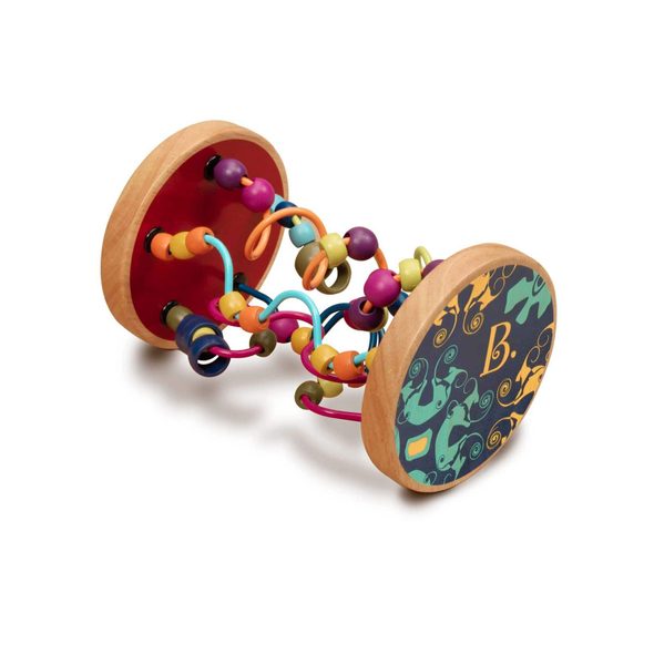 B-TOYS VÁLEC LABYRINT S KORÁLKY LOOPTY LOO - NAVLÉKÁNÍ - PRO DĚTI